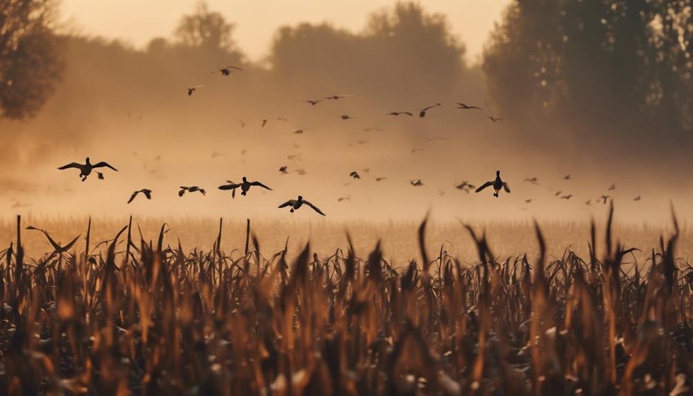 corn fields alter migration