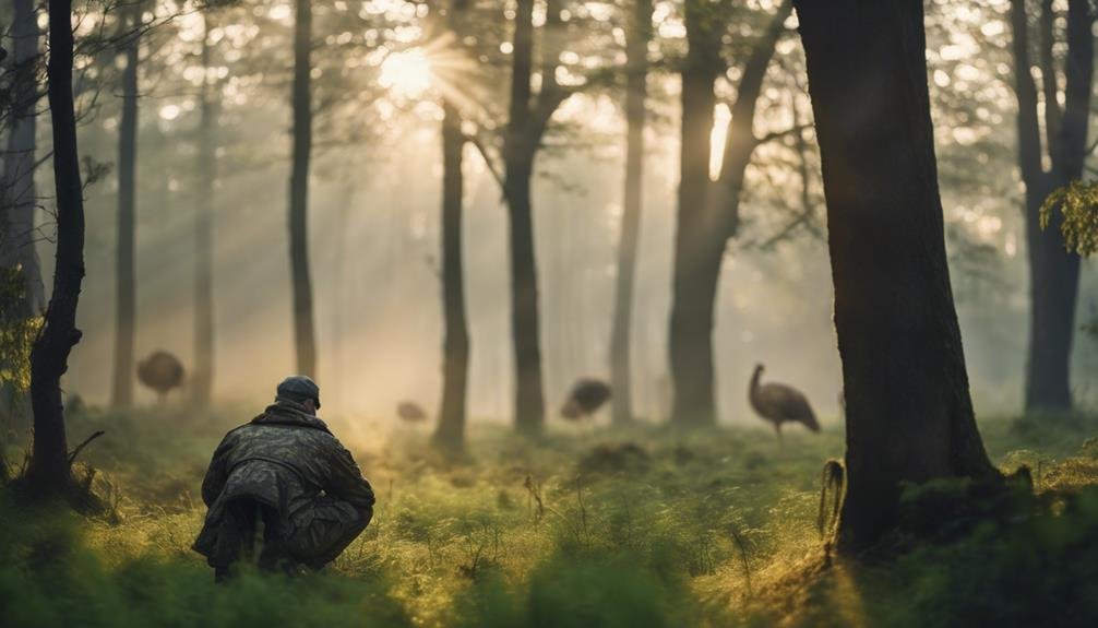 hunters outsmart wily turkeys