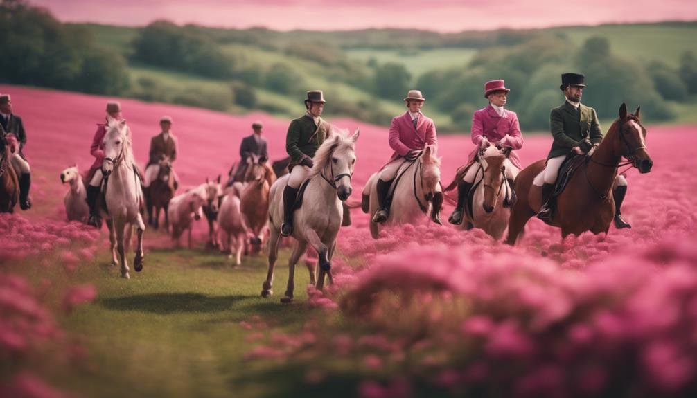 pink feathered friends invade