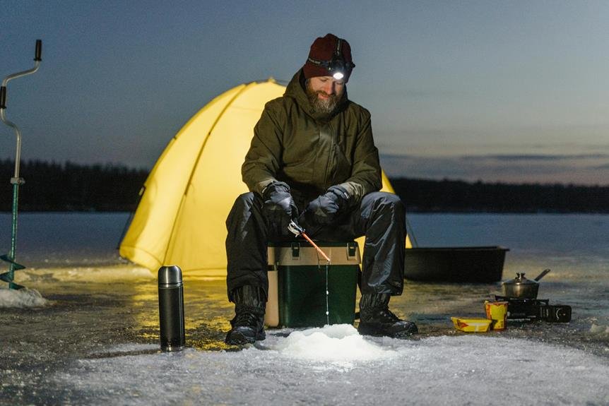 targeting walleye in darkness