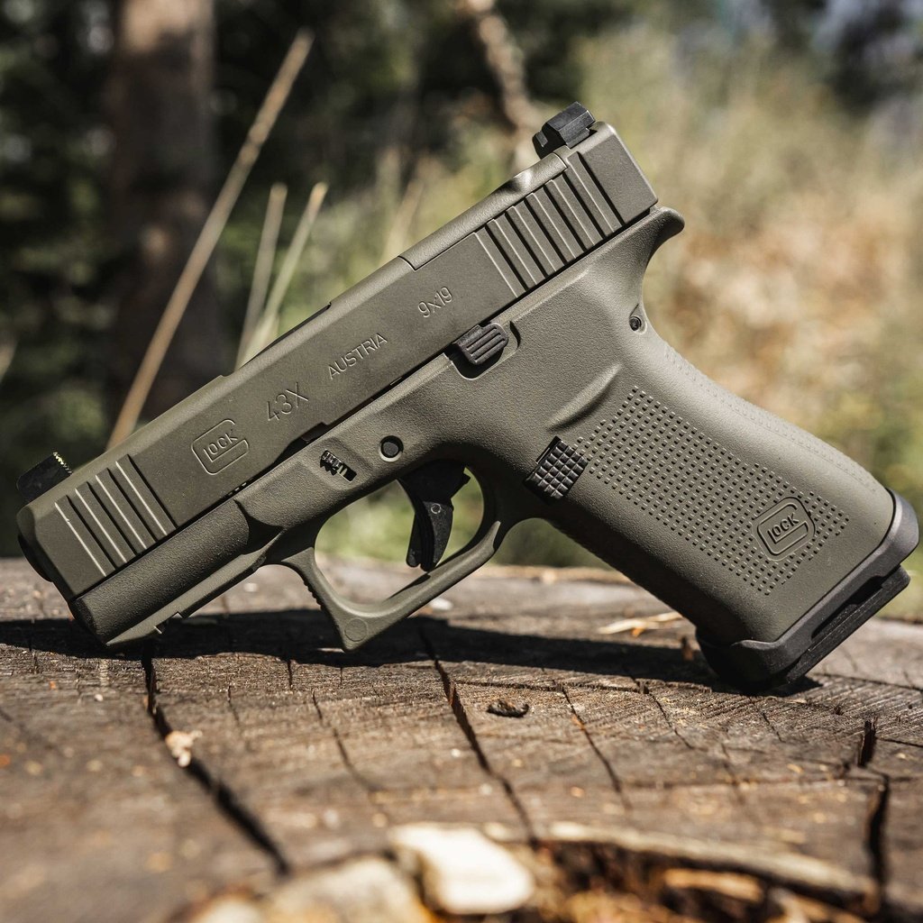 Custom Glock® 43X MOS Pineland