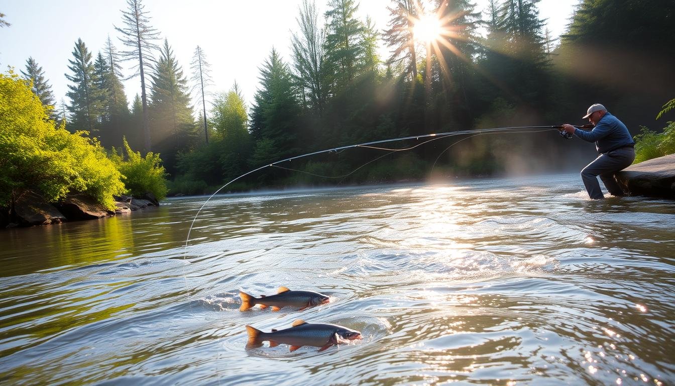 drift fishing for river steelhead