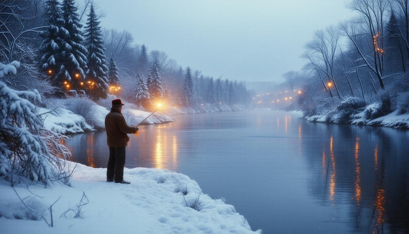 Christmas Eve Fishing Fiesta: Catching Huge Rainbow Trout on the Missouri River