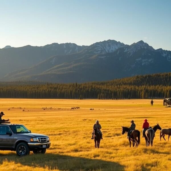 big game hunting outfitters in Wyoming