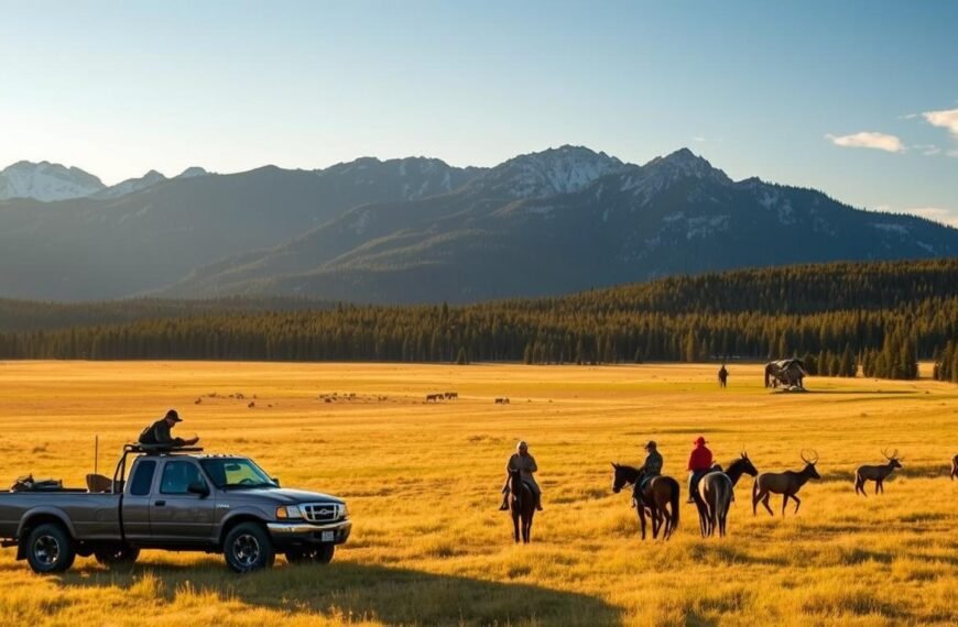 big game hunting outfitters in Wyoming