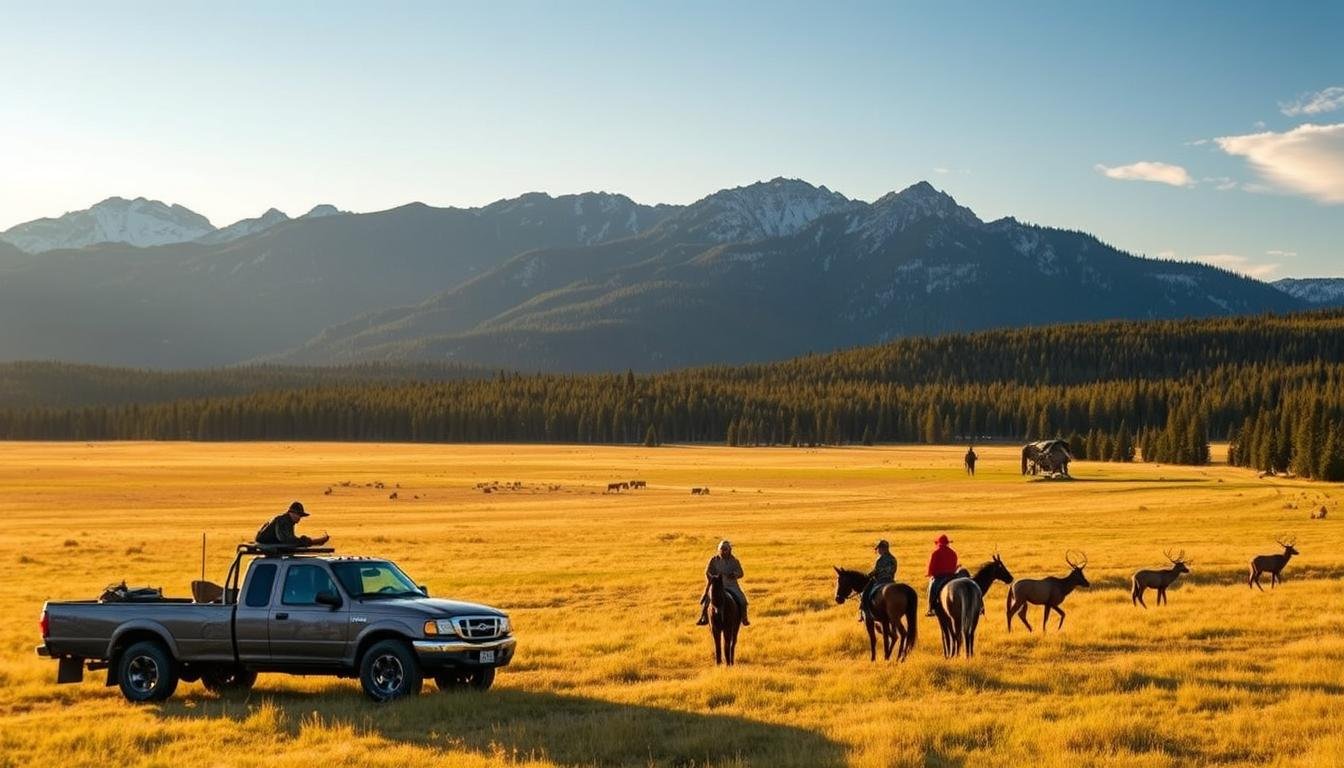 big game hunting outfitters in Wyoming