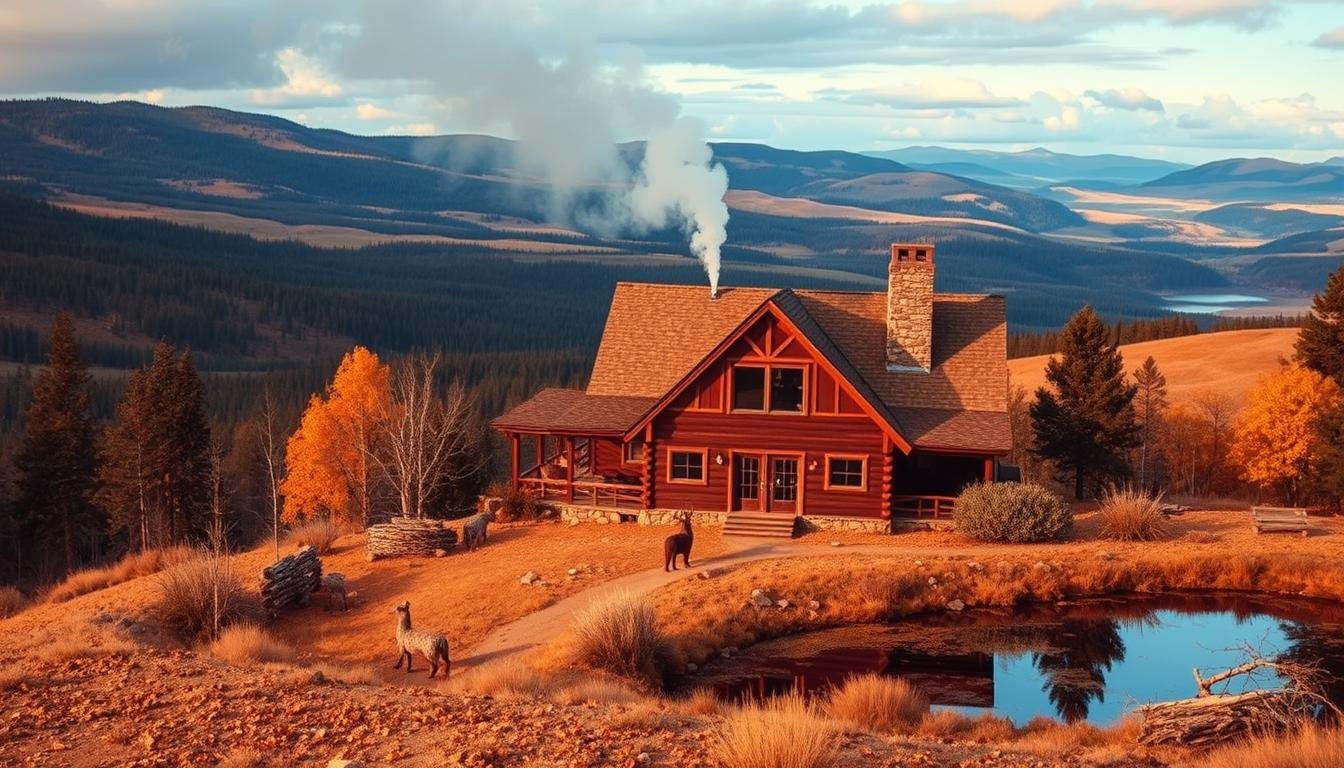 find a big game hunting lodge in South Dakota