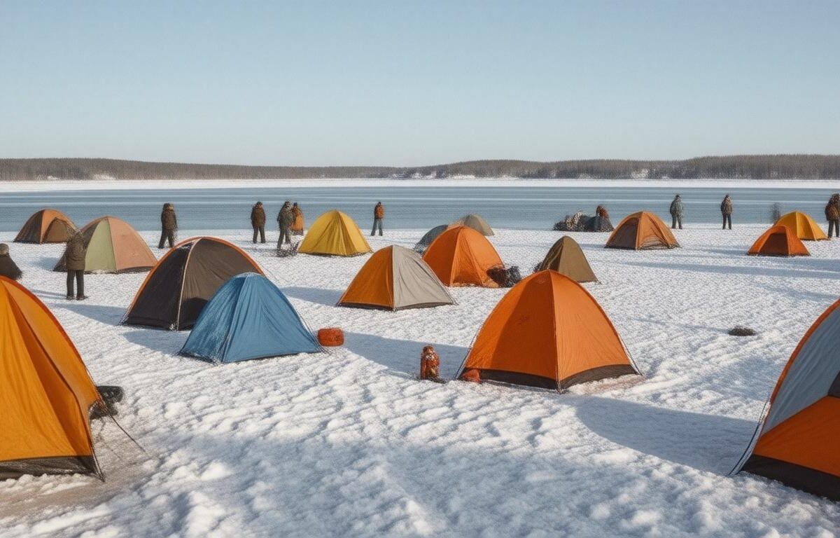 Friday Fishing Report: Ice Conditions and Hot Spots for Crappie and Walleye in East Lake Okoboji!