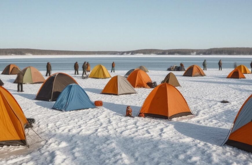 Friday Fishing Report: Ice Conditions and Hot Spots for Crappie and Walleye in East Lake Okoboji!