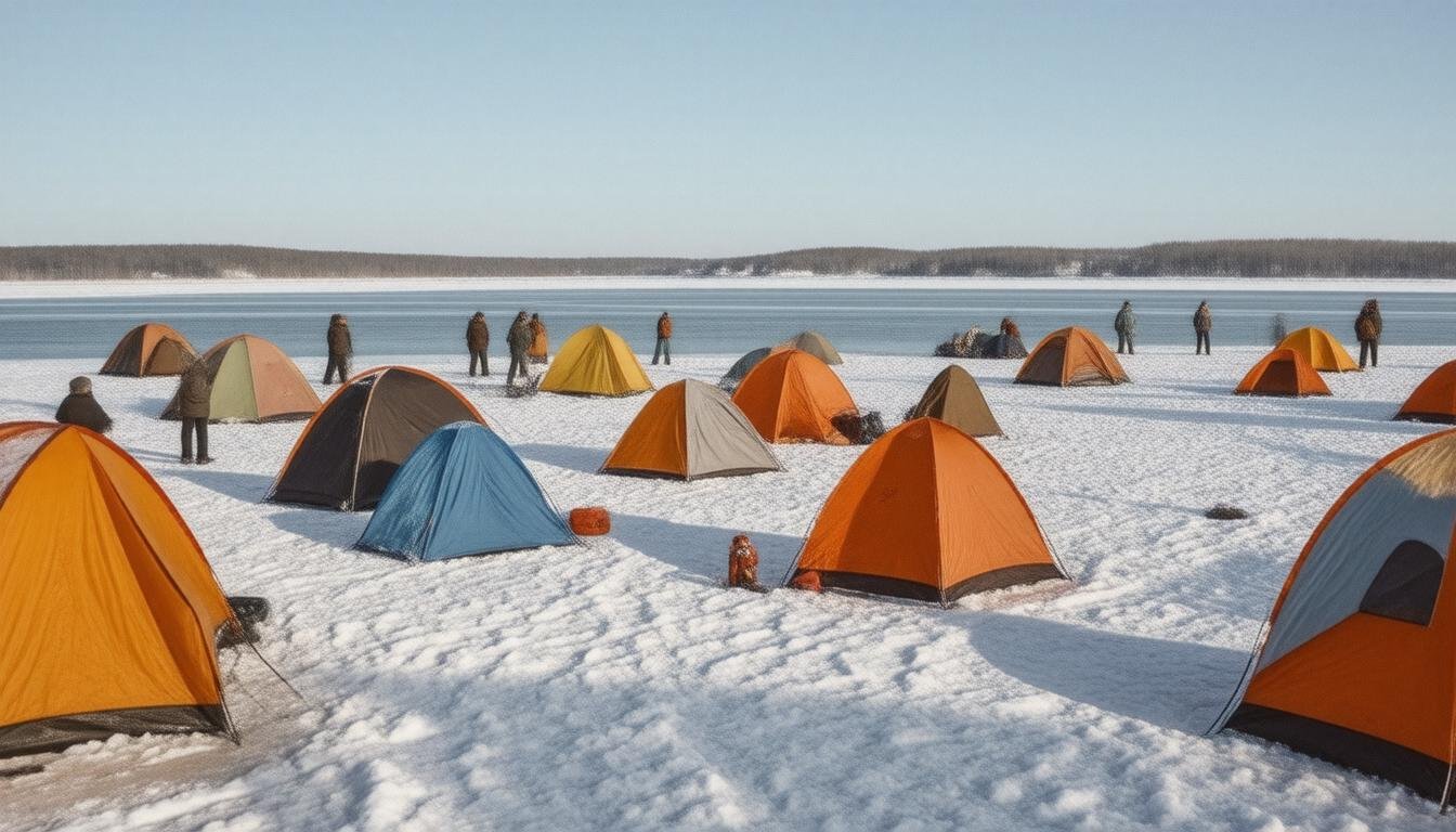 Friday Fishing Report: Ice Conditions and Hot Spots for Crappie and Walleye in East Lake Okoboji!