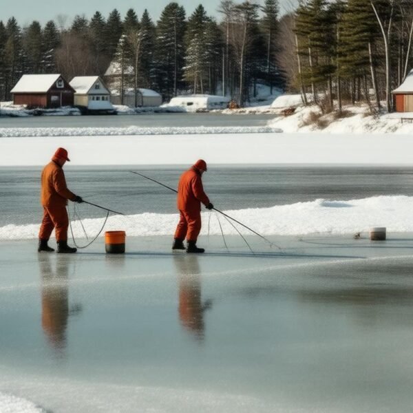 Ice Fishing Adventures in Cape Cod: Tips for Catching Bass, Pickerel, and Trout in January 2025!