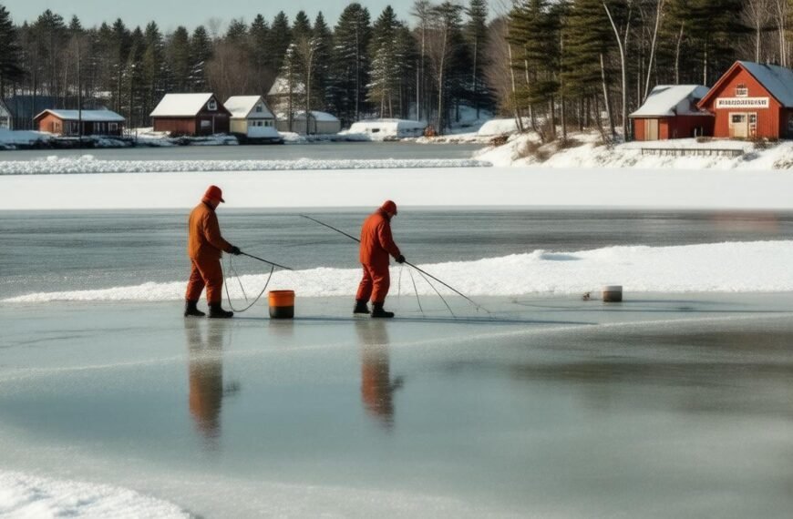Ice Fishing Adventures in Cape Cod: Tips for Catching Bass, Pickerel, and Trout in January 2025!