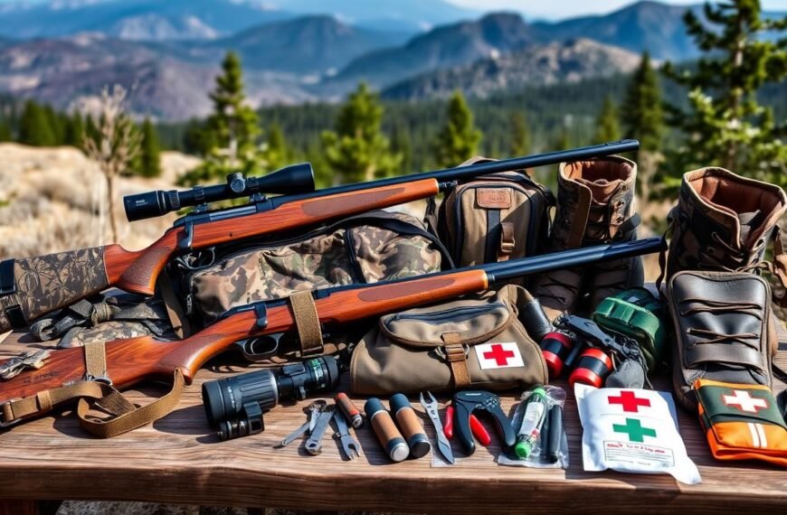 recommended gear for big game hunting in the US