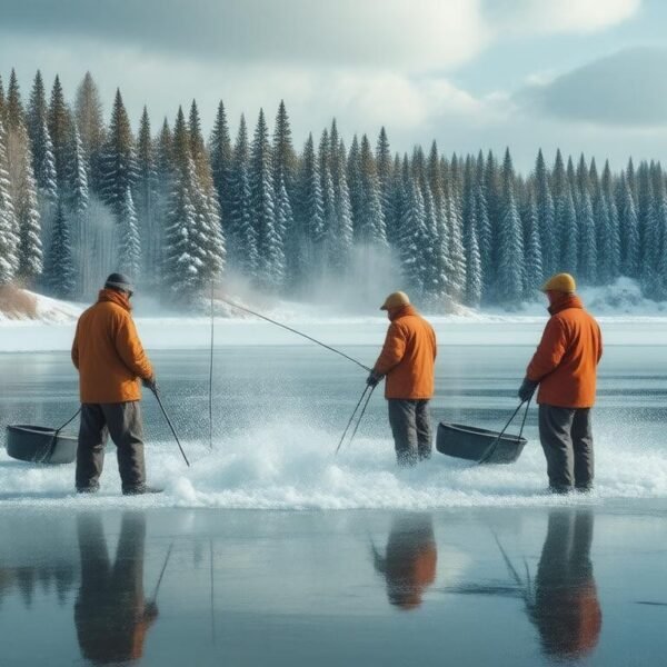 Fishing Report: Overcoming Slushy Conditions for Success in Grand County's Ice Fishing